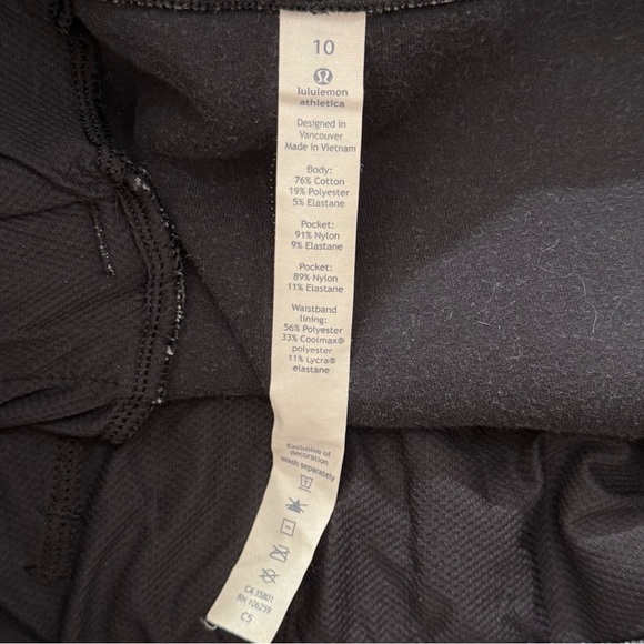 Lululemon NTS Women’s Shorts 3" Heathered Gray size 10 - Picture 8 of 8